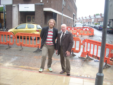 Robert and Bob by some of the work already done